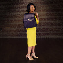 Load image into Gallery viewer, MINKEEBLUE VEGAN LEATHER BACKPACK & BONUS LUNCH BOX