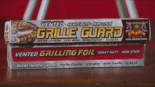 Load and play video in Gallery viewer, GRILLE GUARD HEAVY DUTY VENTED GRILLING FOIL 4 PACK
